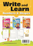 Write & Learn Numbers & Shapes Bundle