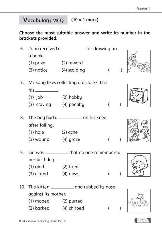 Primary 1 English Practice Package – POPULAR Online Singapore