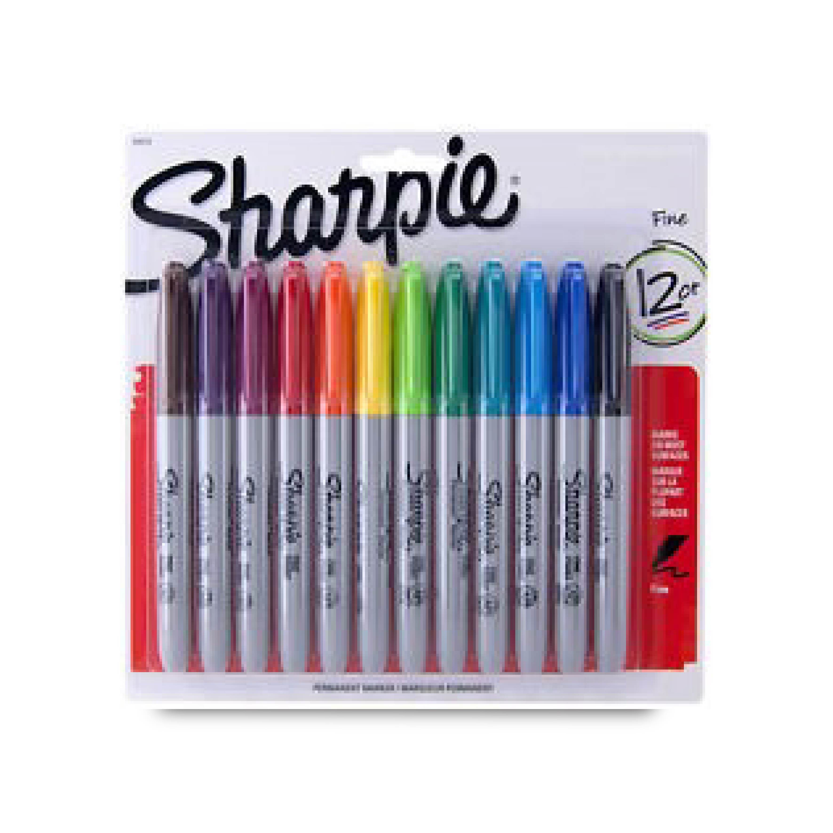 2022 Sharpie Brush Twin Markers 12 count