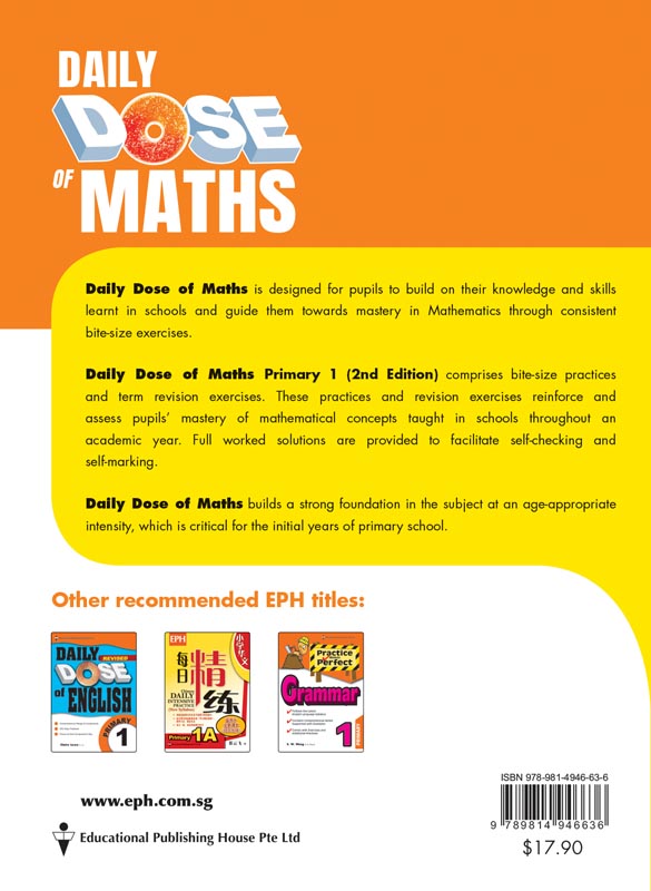 Primary 1 Daily Dose Of Mathematics
